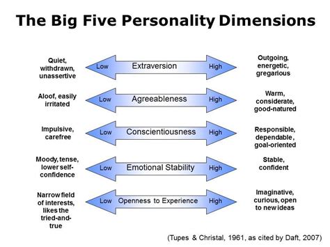 The Big Five Personality Test .